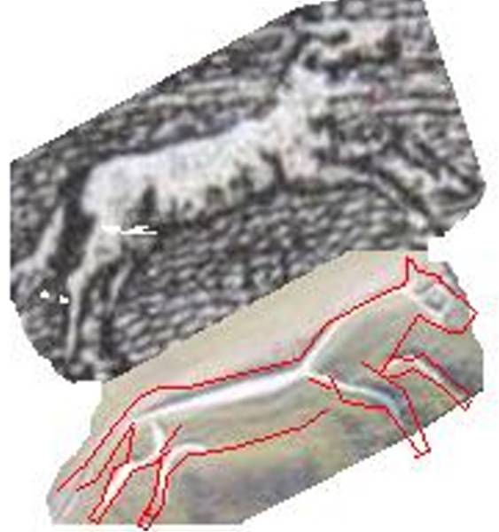 Uffington White Horse (Hill Figure) by nigelswift