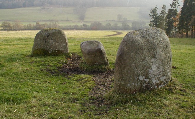 Fortingall (Stone Circle) by pebblesfromheaven