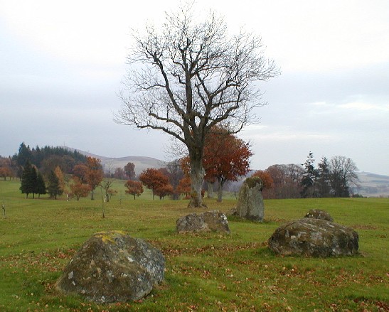 Crieff Golf Course / Ferntower (Stone Circle) by pebblesfromheaven