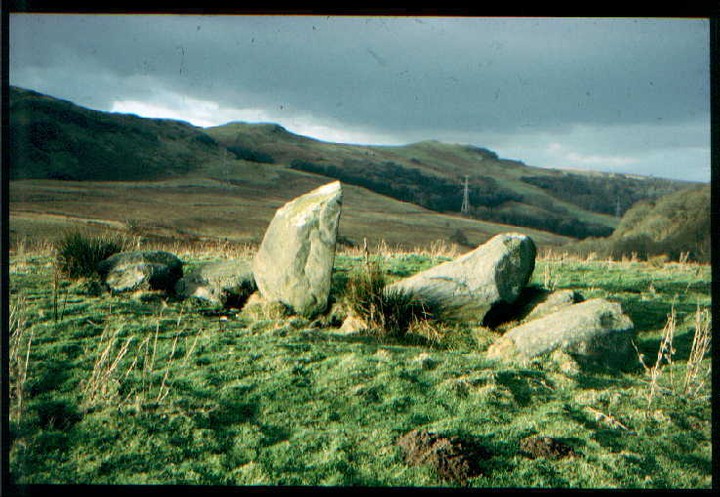 Dumgoyach Stones (Stone Row / Alignment) by greywether