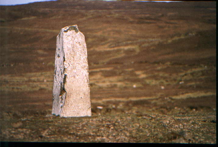 Clach Ard (Standing Stone / Menhir) by greywether