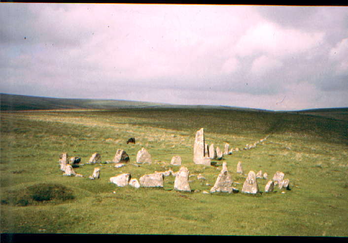 Down Tor (Stone Row / Alignment) by greywether