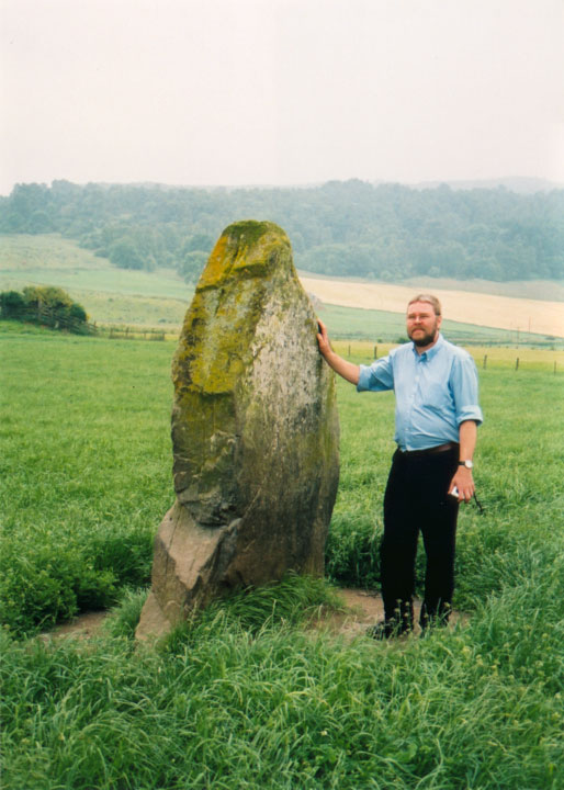 Clach Na Croiche (Standing Stone / Menhir) by BigSweetie