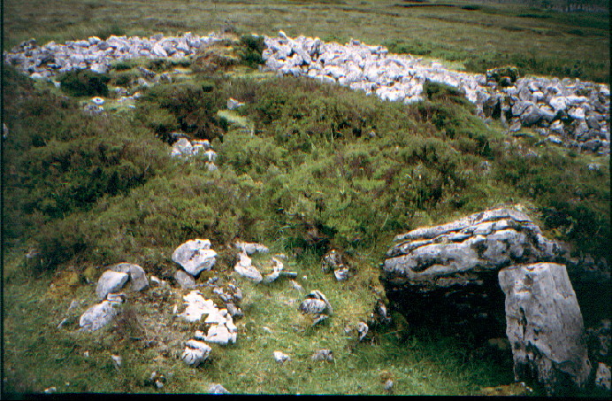 Carrowkeel - Cairns C and D (Passage Grave) by greywether