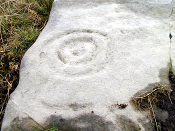 Midstead (Cup and Ring Marks / Rock Art) by Sarah Dyl