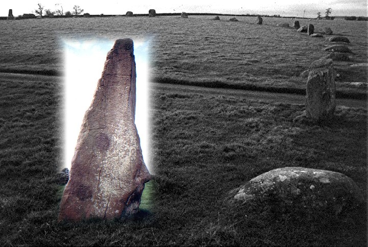 Long Meg & Her Daughters (Stone Circle) by greywether