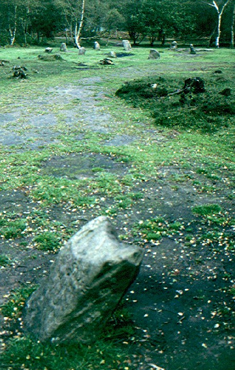 Nine Ladies of Stanton Moor (Stone Circle) by greywether