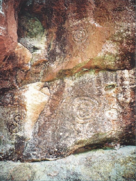 Gorton House (Cup and Ring Marks / Rock Art) by Martin