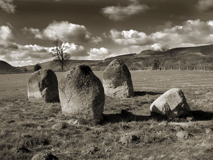 The Four Stones (Stone Circle) by morfe