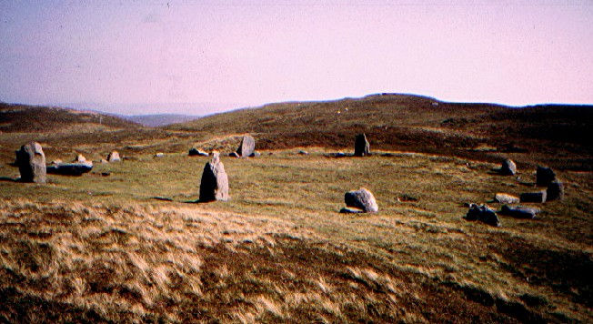 Y Meini Hirion (Stone Circle) by greywether