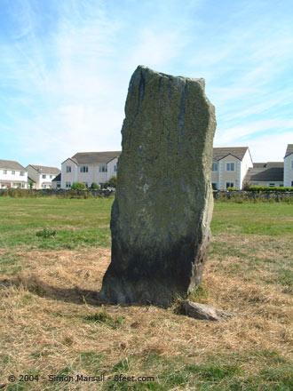 Giant's Quoiting Stone (Standing Stone / Menhir) by Kammer