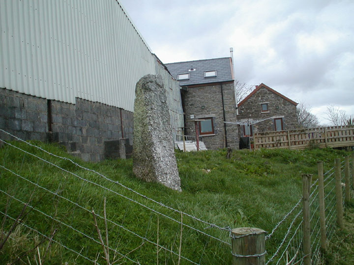 Ty'r-coed (Standing Stone / Menhir) by broen