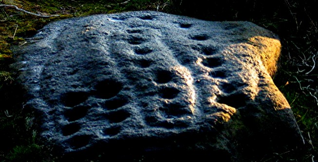 The Idol Stone (Cup Marked Stone) by greywether