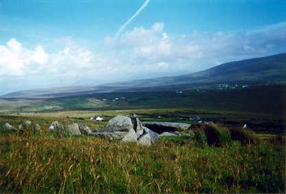 Keel East (Slievemore) (Court Tomb) by leypiper