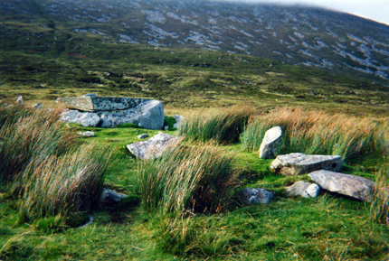 Keel East (Slievemore) (Court Tomb) by leypiper