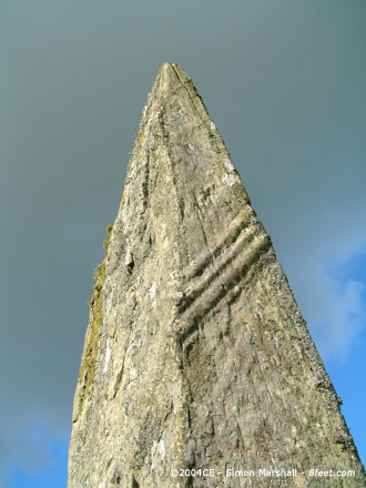 Hirfaen Gwyddog (Standing Stone / Menhir) by Kammer