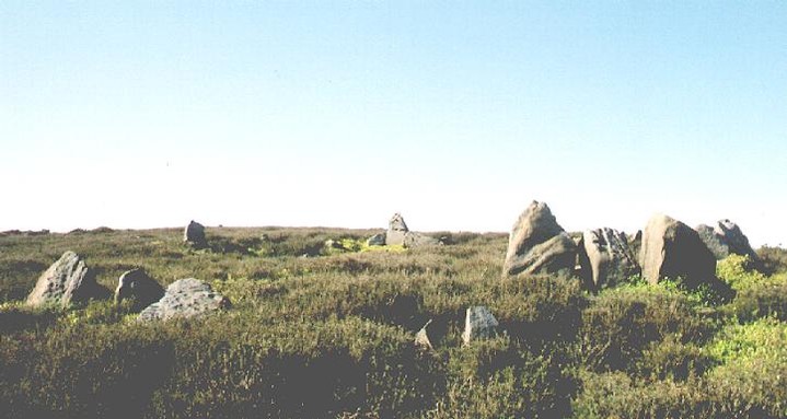 Tripsdale / Bilsdale Bride Stones (Cairn circle) by fitzcoraldo