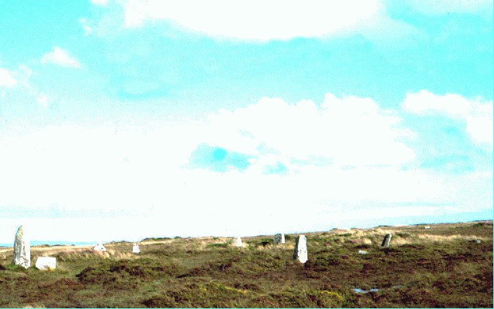 Nine Maidens of Boskednan (Stone Circle) by phil