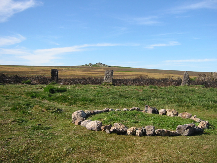 Tregeseal (Stone Circle) by goffik