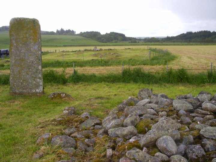 Miltown of Clava (Clava Cairn) by Jane