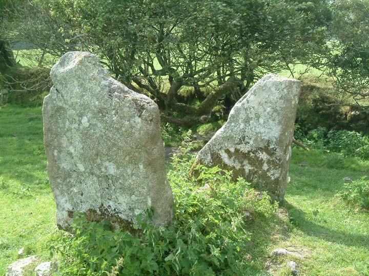 Trezelland Two Stones (Standing Stones) by Mr Hamhead
