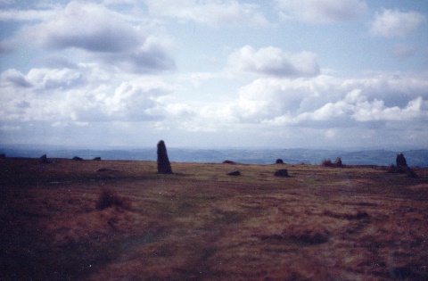 Mitchell's Fold (Stone Circle) by juswin