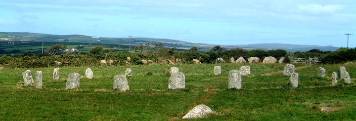 The Merry Maidens (Stone Circle) by moey