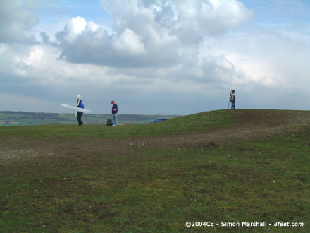 Round Barrow (within Beacon Hill Hillfort) (Round Barrow(s)) by Kammer
