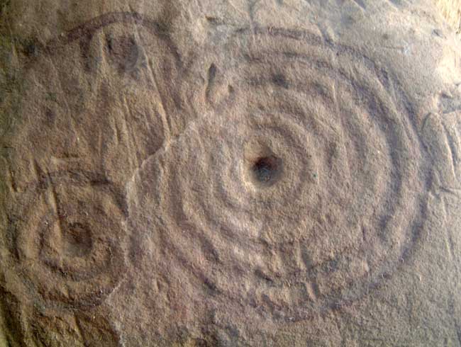 St John Lee (Cup and Ring Marks / Rock Art) by Hob