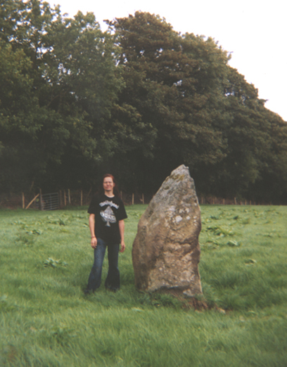 Temple Druid Stone (Standing Stone / Menhir) by Merrick
