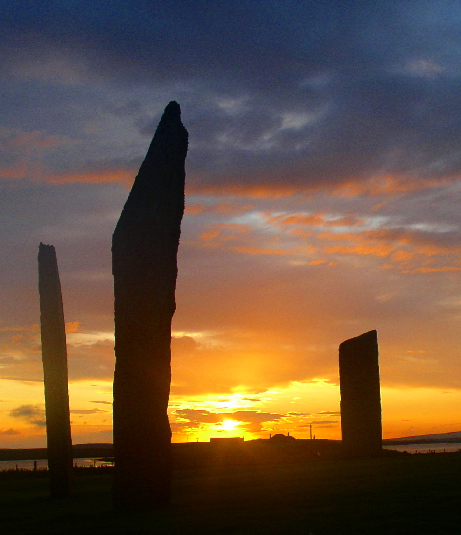 The Standing Stones of Stenness (Circle henge) by suave harv