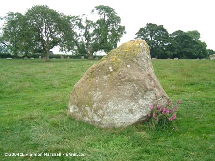 Long Meg & Her Daughters (Stone Circle) by Kammer