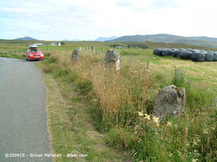 Borve (Isle of Skye) (Stone Row / Alignment) by Kammer