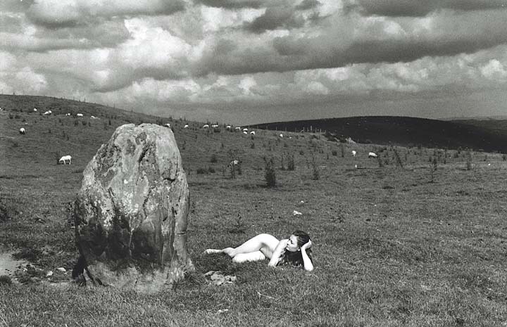 Carreg Hir (Standing Stone / Menhir) by treaclechops