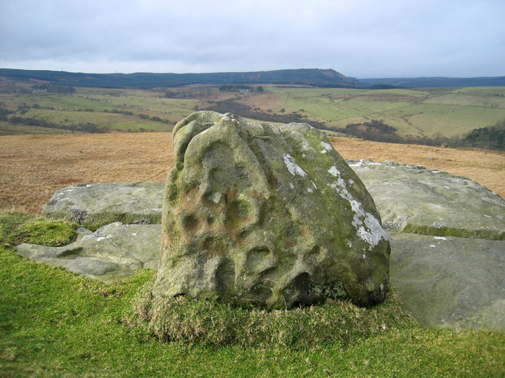 Caller Crag (Cup Marked Stone) by rockandy