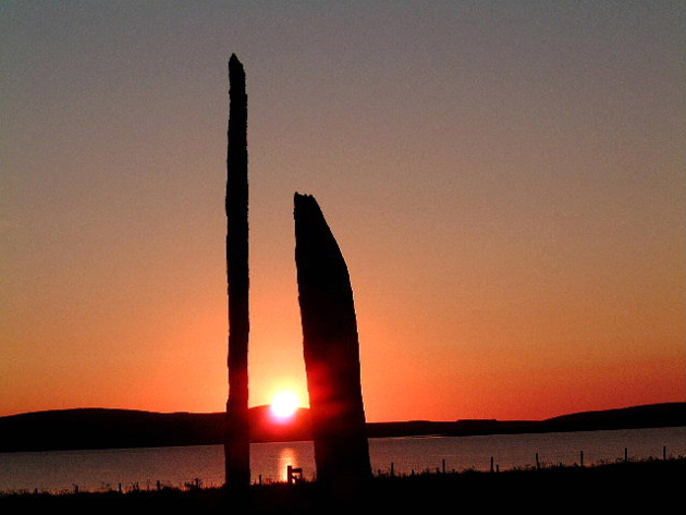 The Standing Stones of Stenness (Circle henge) by moey