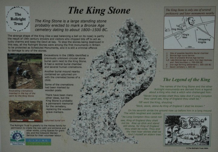 The King Stone (Standing Stone / Menhir) by Jane