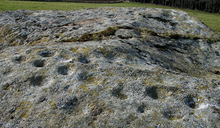 Avochie Stone (Cup and Ring Marks / Rock Art) by greywether