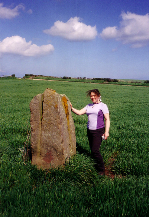 Wade's Stone (North) (Standing Stone / Menhir) by David Raven
