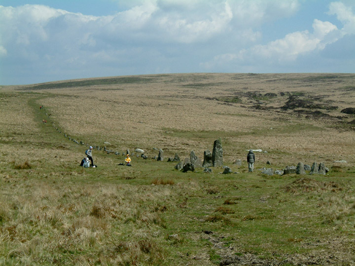 Down Tor (Stone Row / Alignment) by Mr Hamhead