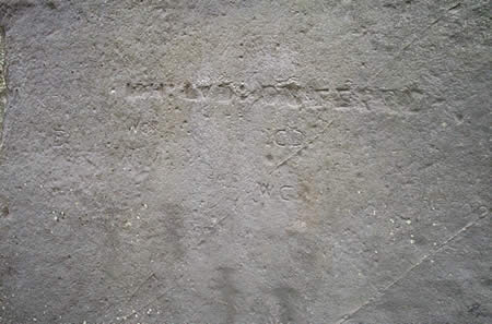 Stonehenge Graffiti / Dagger Stone (Standing Stone / Menhir) by RiotGibbon