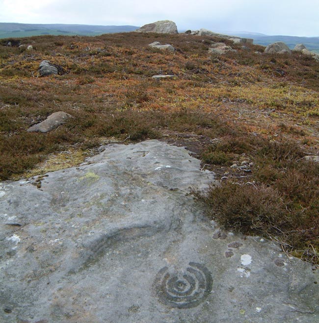 Football Cairn (Round Cairn) by Hob