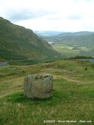 Wrynose Pass Stone (Standing Stone / Menhir) by Kammer