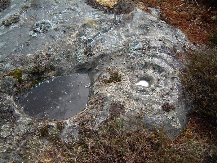 Football Cairn (e) (Cup and Ring Marks / Rock Art) by Hob