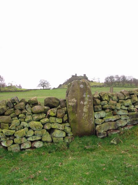 Nine Stones Close standing stone (Standing Stone / Menhir) by stubob