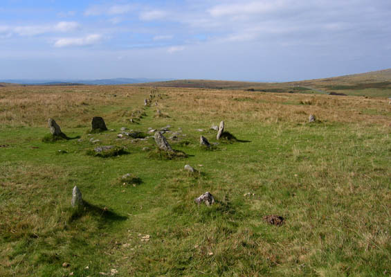 The Plague Market At Merrivale (Multiple Stone Rows / Avenue) by Zeb