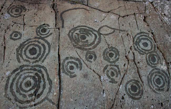 Cairnbaan (Cup and Ring Marks / Rock Art) by Hob
