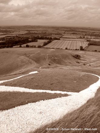 Uffington White Horse (Hill Figure) by Kammer