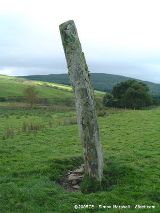 Llech Idris (Standing Stone / Menhir) by Kammer