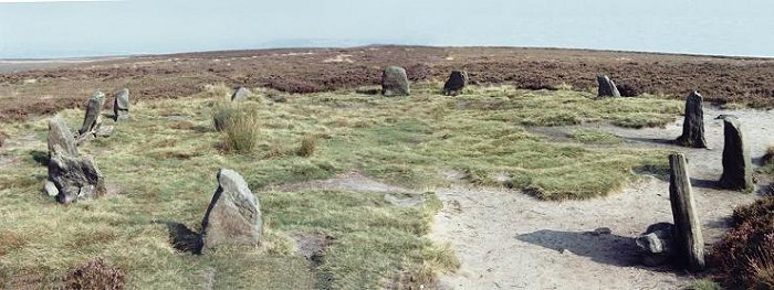 The Twelve Apostles of Ilkley Moor (Stone Circle) by Chris Collyer